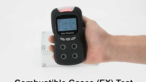 HZXVOGEN 4 in 1 gas detector