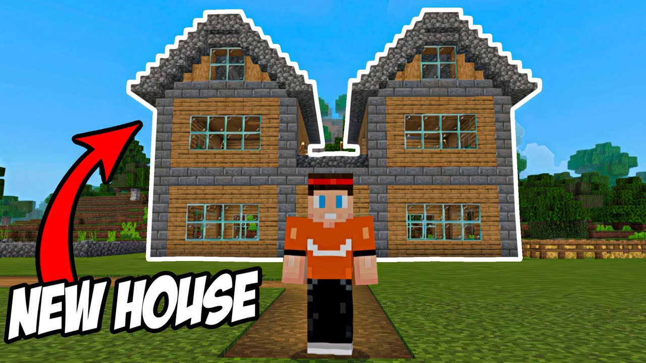 MY NEW HOUSE IN MINECRAFT | MINECRAFT SURVIVAL SERIES EP-4 - YouTube