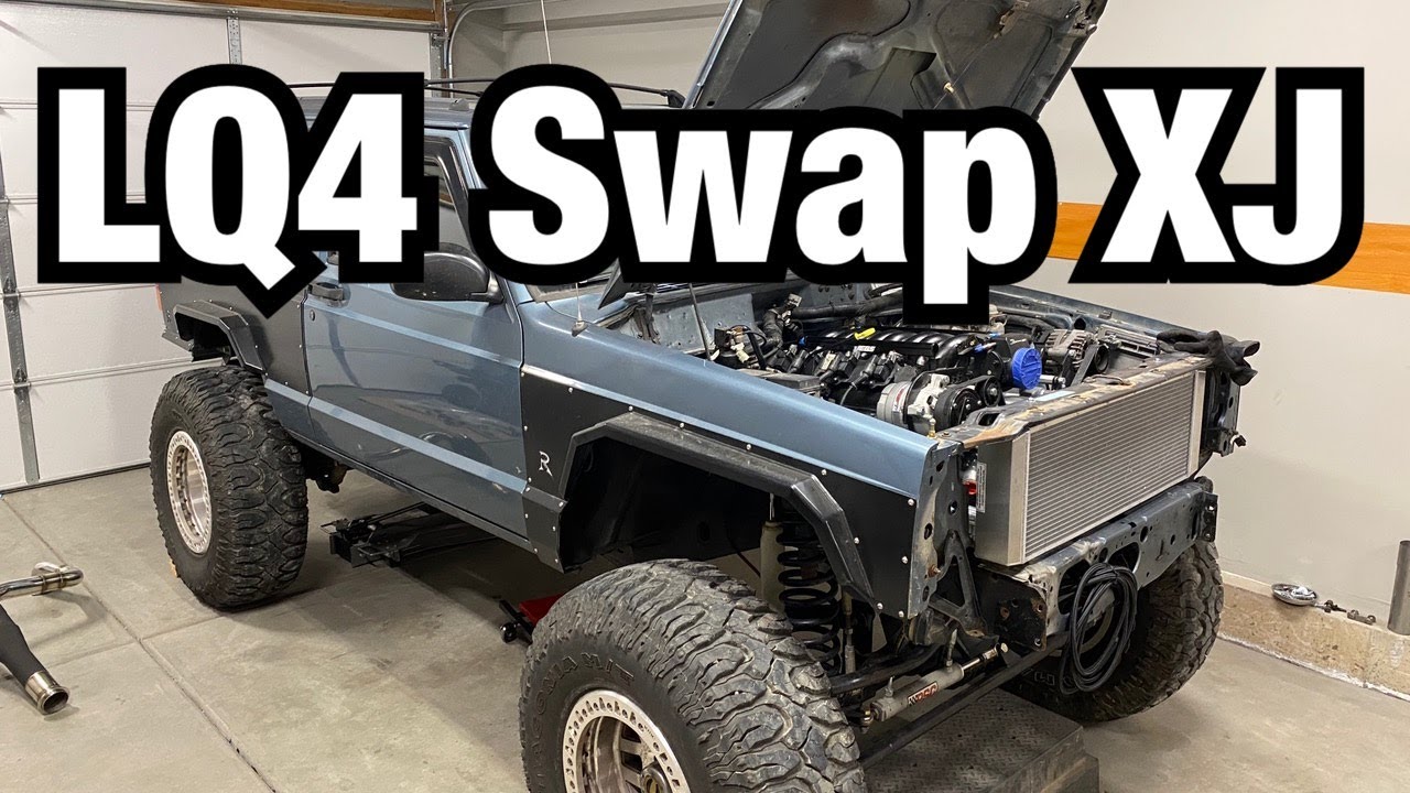 Jeep XJ LS Engine Swap Pt.5 The Details - YouTube