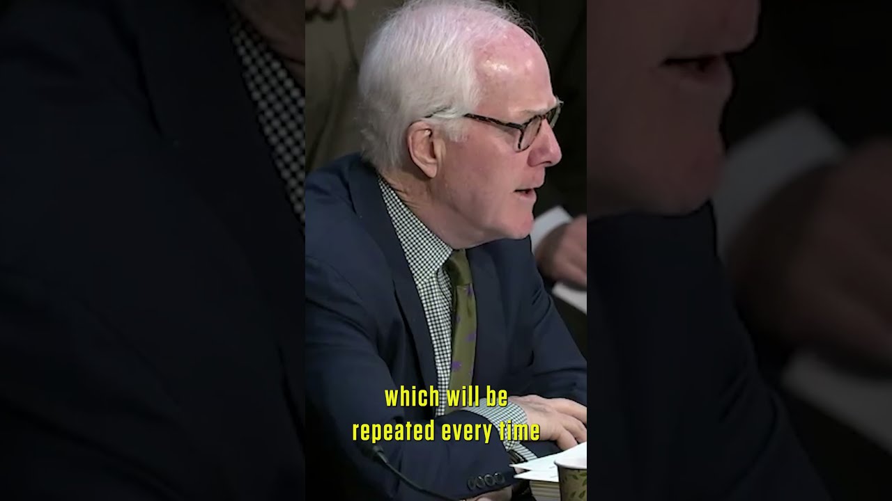 Senator Cornyn Calls Out Durbin Over Destroying The Judiciary Committee