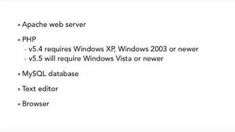 PHP with MySQL Essential Training Installation (Part 01 )