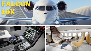 Dassault Aviation Launches Falcon 10X, featuring Industry’s Largest Cabin & technology