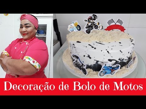 me conta aqui o que vocês acharam ! 🏍️❤️ #decoracaodebolo