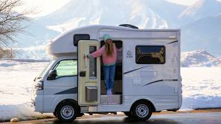 We Lived in a Tiny Van in Japan for a Week (full camper tour)