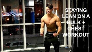 LEAN BULKING with MCDONALDS + CHEST DAY | Student Bulking EP 9