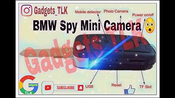 BMW Spy Keychain Camera Motion Detection Camera In Depth Review And How To Use/Operat.By Gadgets TLK