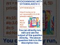 Python MCQ 79