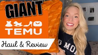 ASMR ABSOLUTELY GIANT TEMU HAUL!😍🤑