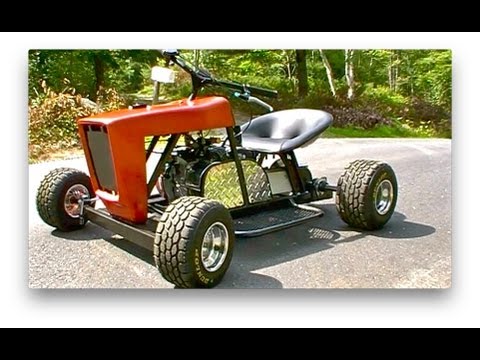 lawn mower go kart frame