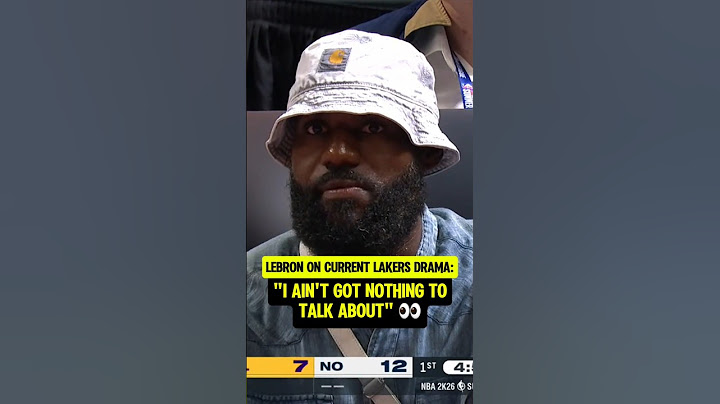 LeBron's was just there to see Bronny🙏