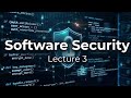 محاضرة 3 "Software Security" شرح كل شئ عن Hacking