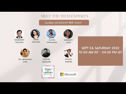 Global microsoft हिन्दी Event - September 2022