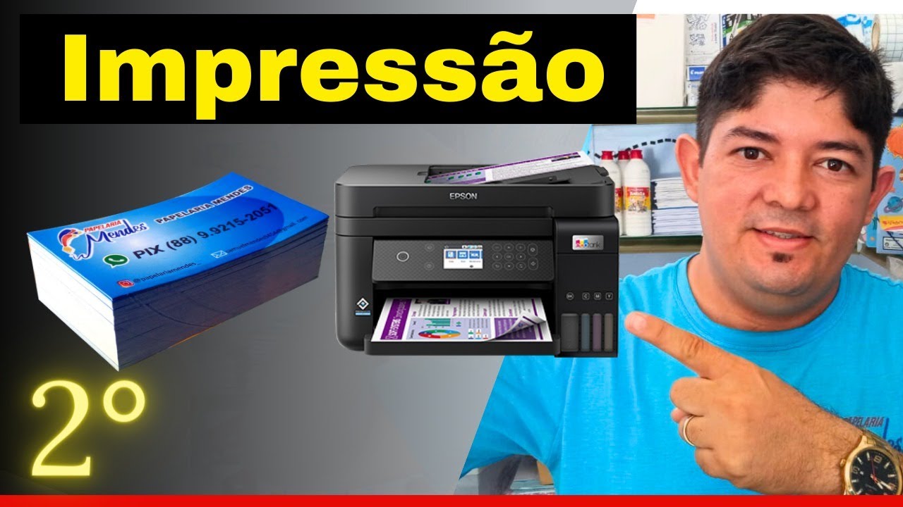 [CARTÃO DE VISITA PERFEITO] 2ª PARTE. IMPRESSÃO EM PAPEL FOTOGRÁFICO PASSO A PASSO SIMPLES.