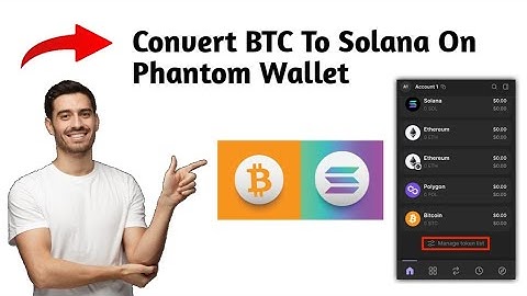 Как конвертировать BTC в Solana на кошельке Phantom (2025)