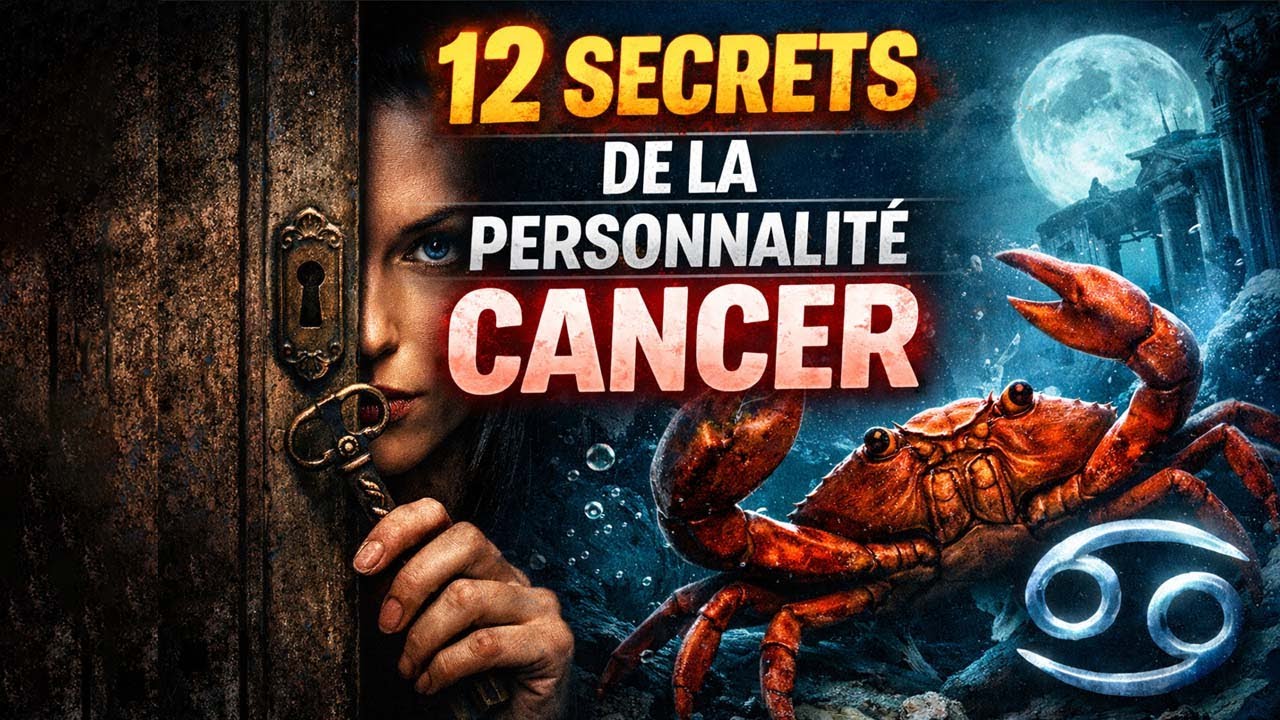 CANCERS — 12 SECRETS DE LA PERSONNALITÉ DE CE SIGNE DU ZODIAQUE