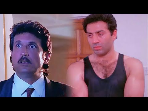 Sunny Deol न पकड Kiran Kumar क डक त Zabardast Action Scene Bollywood Movie Himmat Movie 
