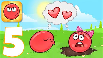 Red Ball 4 - Gameplay Walkthrough Part 5 - Levels 61-75 (iOS, Android)