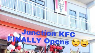 Junction KFC officially open!!!🤤🤤 #junctionkfc #jamaica