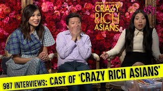 Download Lagu 987 Interviews the Cast of Crazy Rich Asians - Awkwafina, Ken Jeong & Gemma Chan