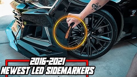 2016-2021 Chevy Camaro LED Sidemarkers - Diode Dynamics - FULL Install Guide!