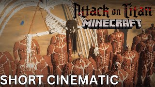 I Built Attack on TItan "The Rumbling" in Minecraft