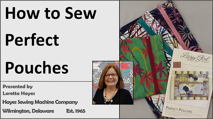 How to Sew Perfect Pouches with Lazy Girl Designs