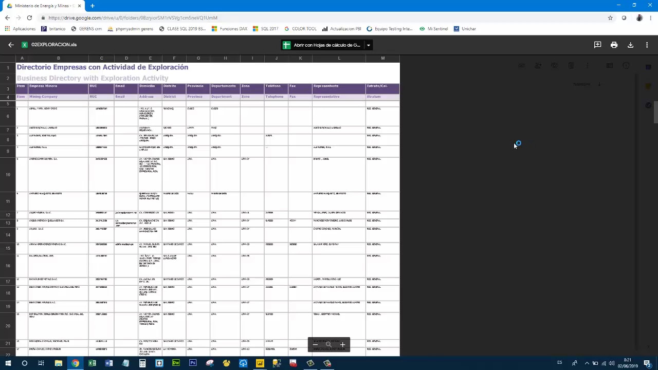 Cargar archivos de google drive excel sheet en power bi youtube