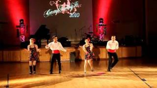 Camp Swing It 2010Korea -Cabaret Night- The Killer Dillers Kevin, Jo, Juan, Sharon