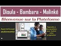 Application d'apprentissage autonome du Bambara - Dioula - Malinké - Niveau Débutant | Zanga School