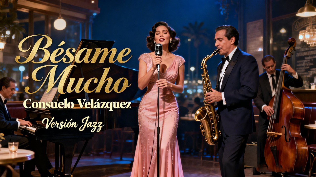 Bésame Mucho – Consuelo Velázquez | Cover Bolero Jazz | Jazz Latino y Música Romántica