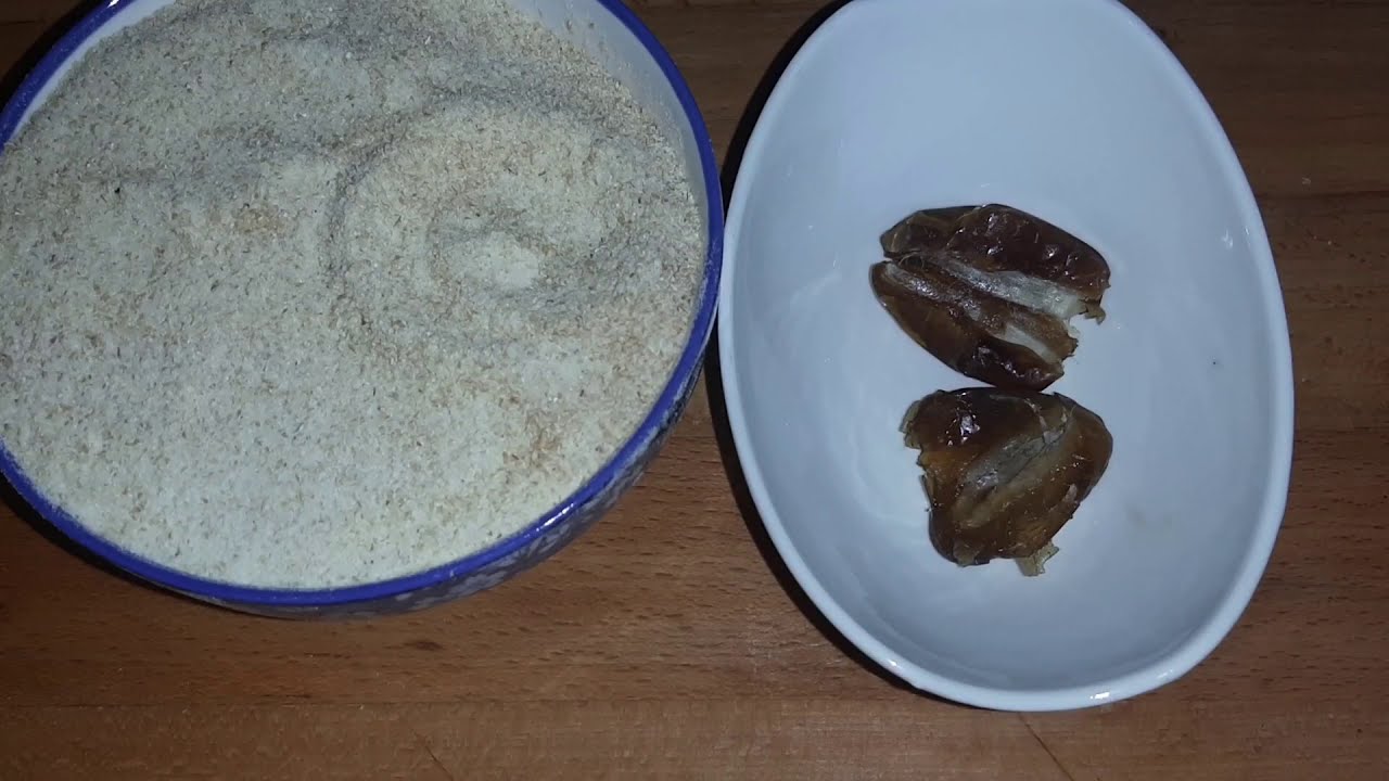 تحضير الخميرة الطبيعية البلدية بطريقة سهلة / باستعمال دقيق القمح الكامل والتمر