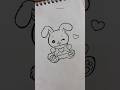 Cute things to draw when you bored 😍 #drawing #art #easy #cute #shorts