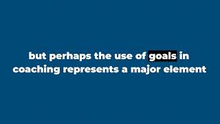 Setting Goals Noble Manhattan