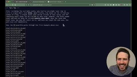 Solving day 12 of Advent of Code 2021 in JavaScript