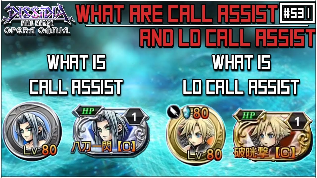 [DFFOO GL] Complete guide for Call Assist and LD Call Assist | A.K.A Lvl 80 Crystal Awakening