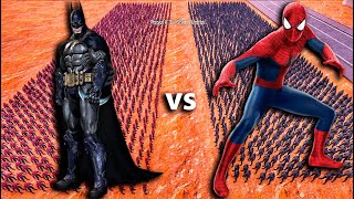 10,000 BATMAN vs 10,000 SPIDER MAN / UEBS