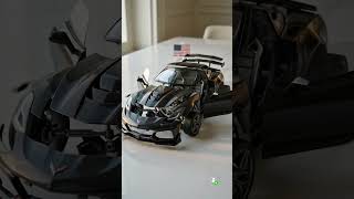 Corvette ZR1 Emerges from a Mechanical Core ⚡ #shorts