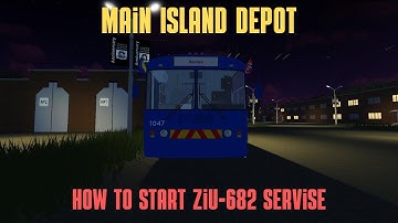 How to start ZiU-682 (ZiU-10) Servise
