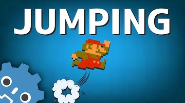 How to MAKE a JUMPING SYSTEM in GODOT [ 1 minute ]