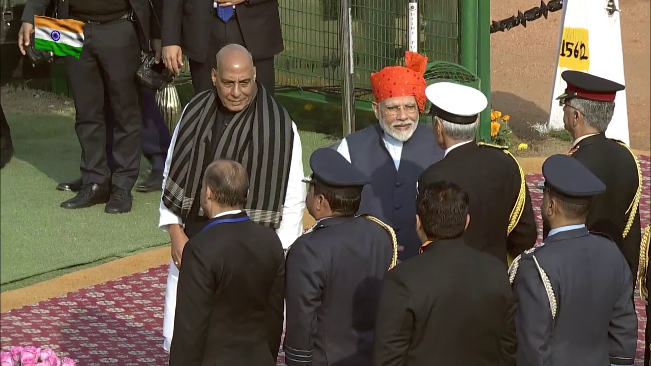 Prime Minister Reached Rajpath I 71st Republic Day Parade 26th January 2020