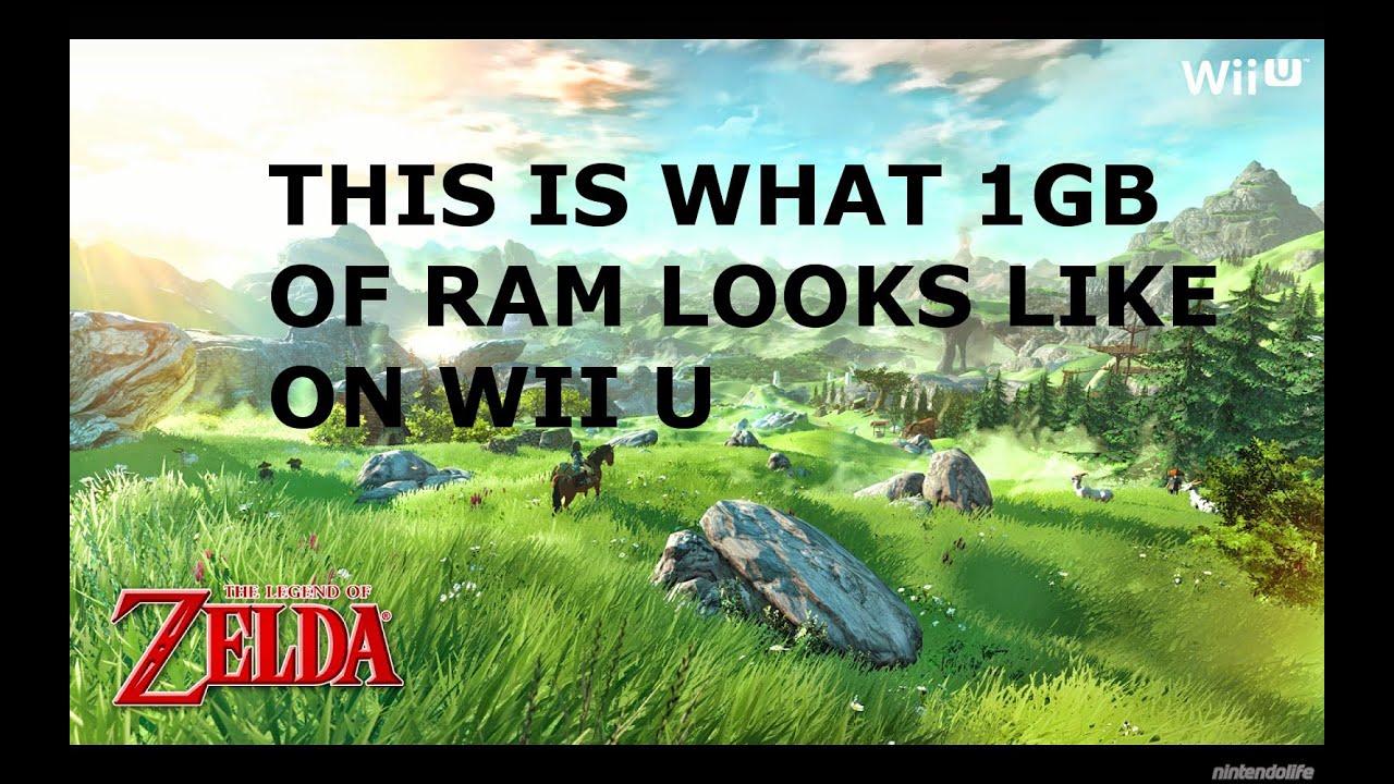 This is what you get with 1GB of ram on the Wii u YouTube