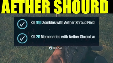 How to "kill 20 mercenaries with aether shroud active" MWZ | Ghosted mission guide
