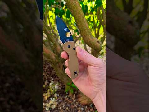 The Spyderco @riversedgecutlery4260 Exclusive Lil' Native in CPM-10V @SpydercoKnivesOfficial