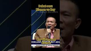 Roy dibungkam Rismon #shortvideo #beritaterkini #jokowi #ijazahpalsu