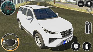 Toyota Fortuner 2024 SUV Sürüş Oyunu  Indian Cars Driving Simulator  Android Gameplay