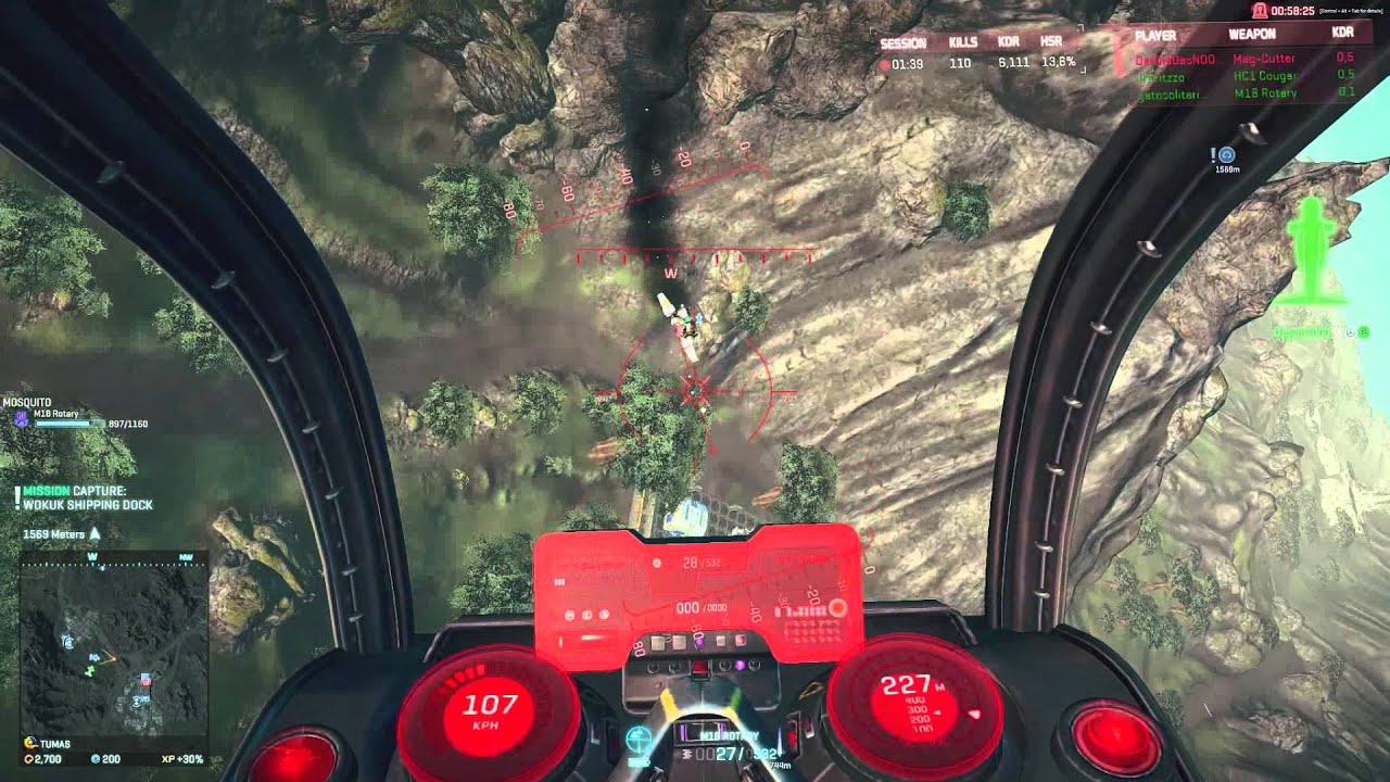 Planetside 2 - Down in Flames (Mosquito-Montage)