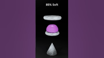 Ball Drop Test Softness 0% – 100% ( Blender Soft Body Simulation )