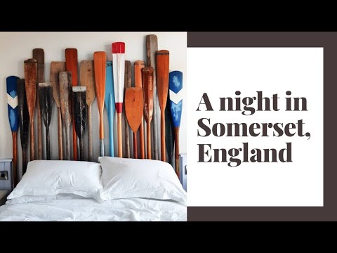 A night in the Somerset Countryside, England (Travel Vlog)