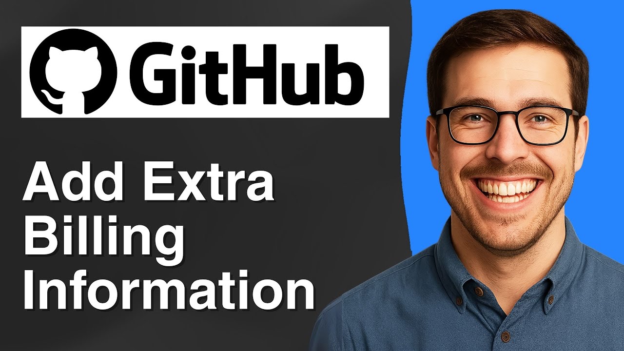 Add extra billing information on Github [2025 Easy Guide] - YouTube
