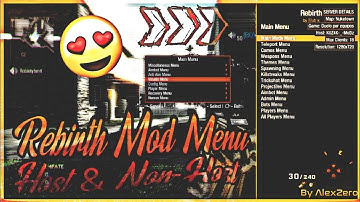 [PS3/1.13/Bo1] Rebirth Insane (Pre-Game, Non-Host, Host) SPRX Mod Menu By Matrix !